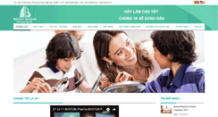 Desktop Screenshot of bostonpharma.com.vn